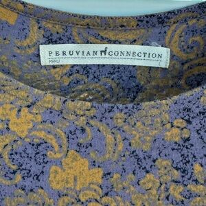 Peruvian Connection Shapely Knit Pullover Dress with Pockets